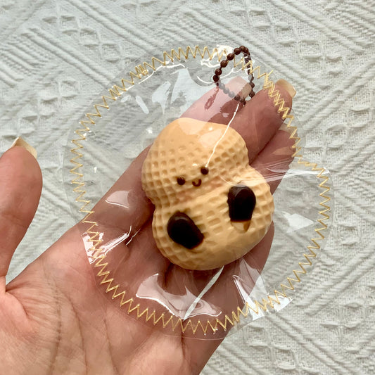 JC Peanut taba squishy toy pendant