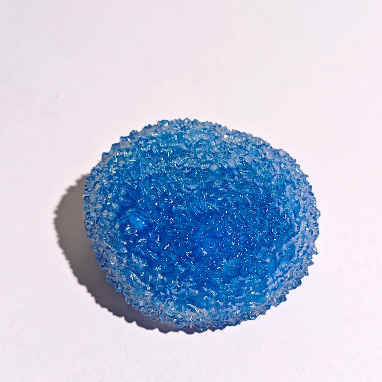 Icy Bayberry Red/ Blue/ Pink Slush Stress Ball Handmade Fidget Toy - Charming Cheese