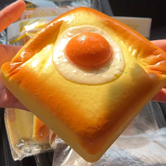 Square Egg Toast Stress Relief Slow-rising Squishy Toy