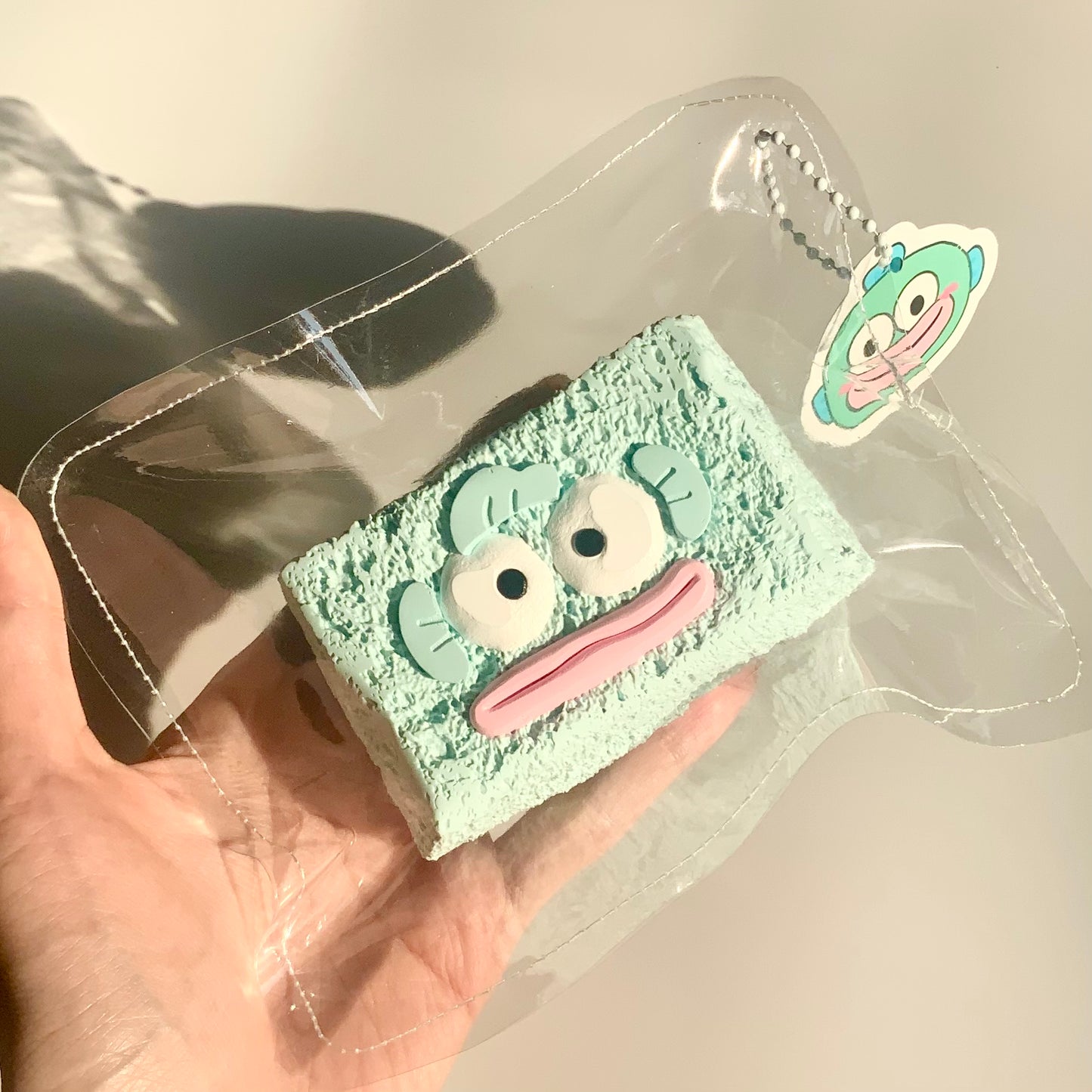 Hangyodon Blue Ugly Fish Toast Clay-like Texture Taba Squishy Toy (180g) - Charming Cheese