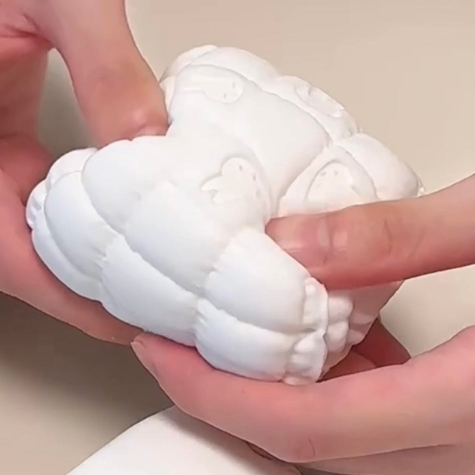 Flocked Miffy white soft down comforter duvet squishy toy