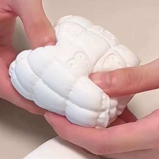 Flocked Miffy white soft down comforter duvet squishy toy