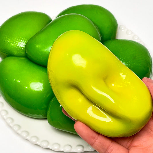 Crispy Yellow-green Color-changing Mango Handmade Stress Ball