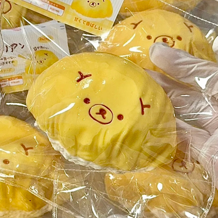 Frozen Butter Texture Durian Bear Taba Squishy Toy (190g)