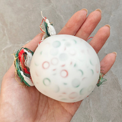 Soft Christmas Tree / Red Apple Stress Ball Toy (6cm ball skin) - Charming Cheese