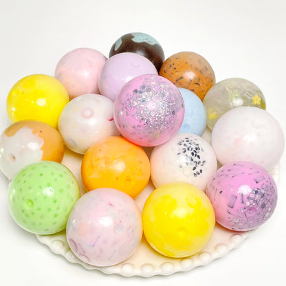 Cute Mini Random Selection of Multiple Styles Stress Ball Fidget Toy (4cm)