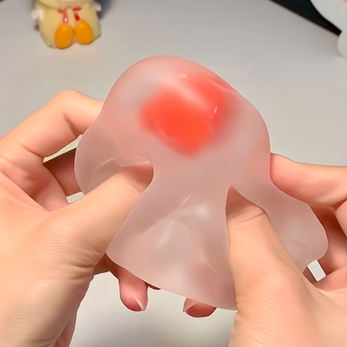 Strawberry Mochi Ball Ultra-Thin Skin Moldable Petroleum Jelly