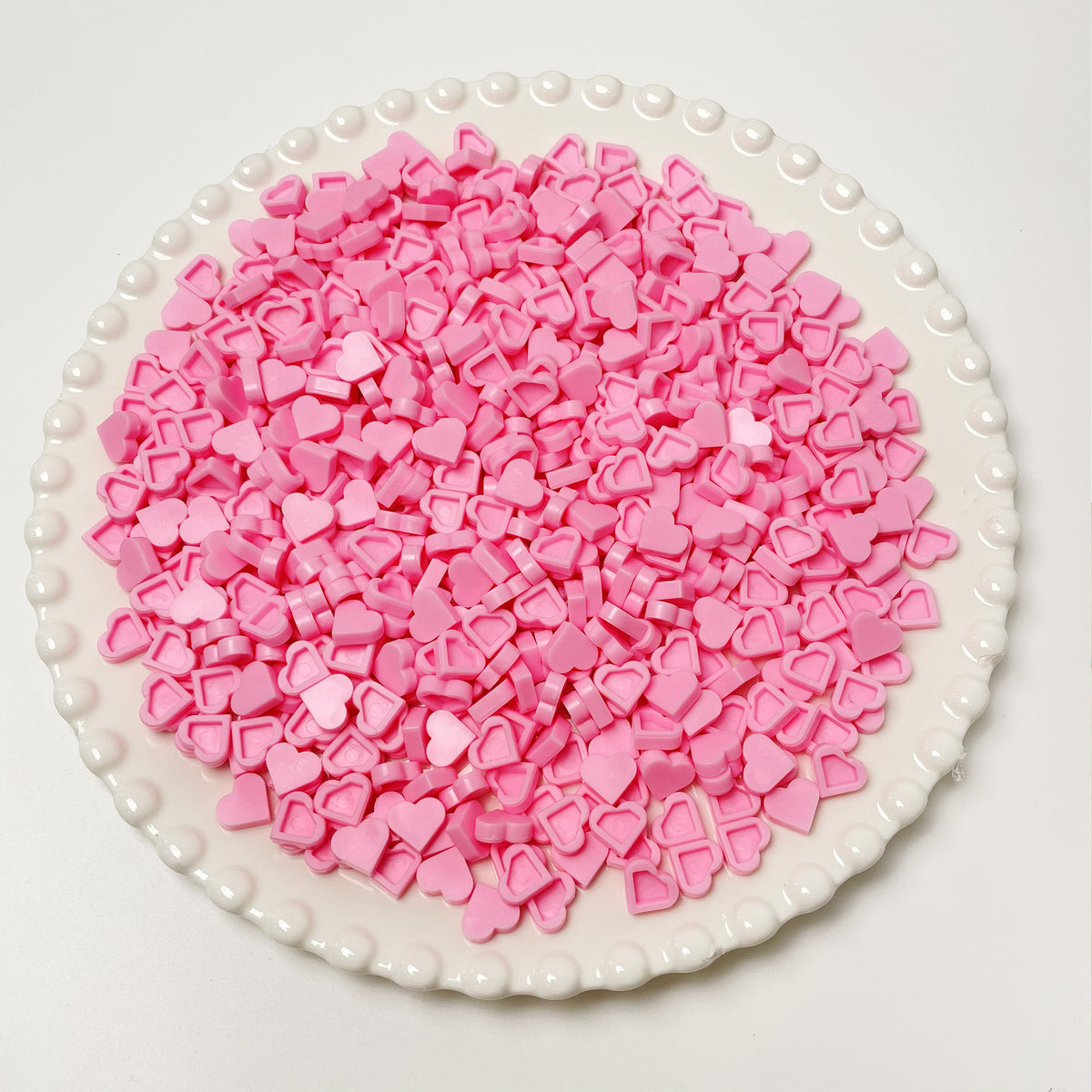 Heart-shaped Building Blocks Craft Handmade Stress Ball Filling Materials (100g)