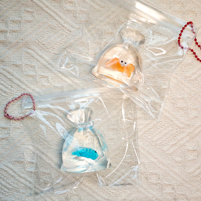 Transparent Goldfish Bag Taba Squishy Toy