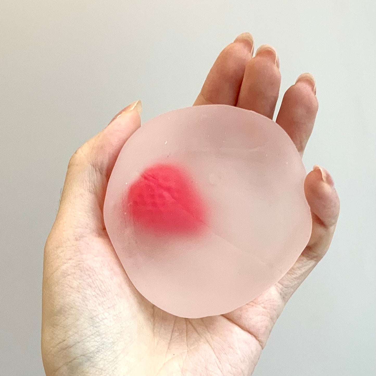 Strawberry Mochi Ball Ultra-Thin Skin Moldable Petroleum Jelly