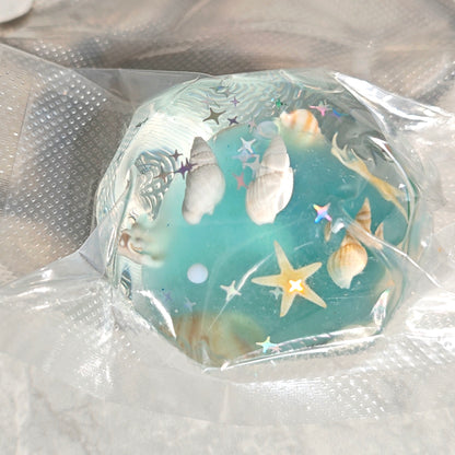 Morning Beach Coconut Oil Stress Ball Toy (6cm ball skin) - Charming Cheese