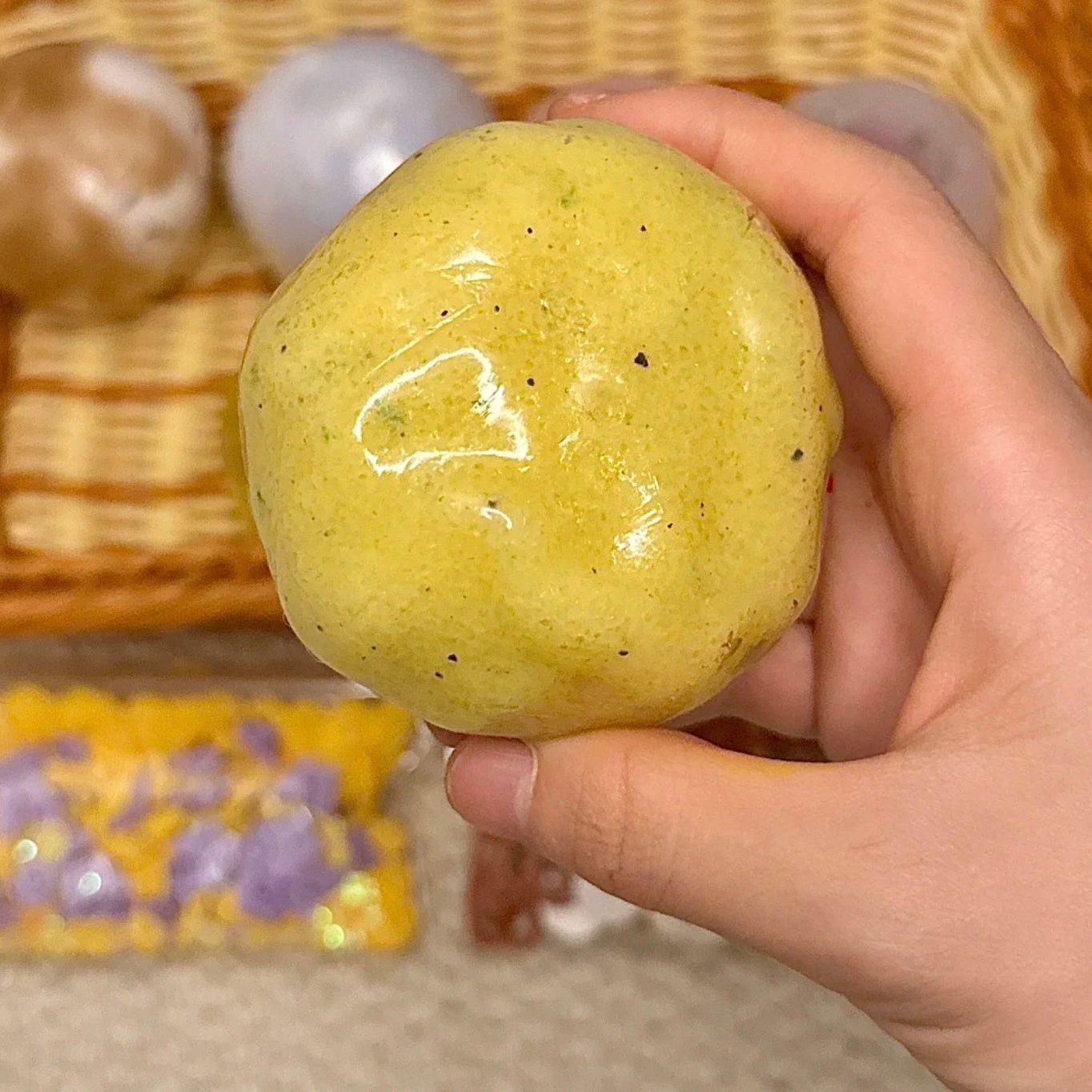 Black Pepper Slush Mashed Potato Ultra-thin Skin Stress Ball Toy