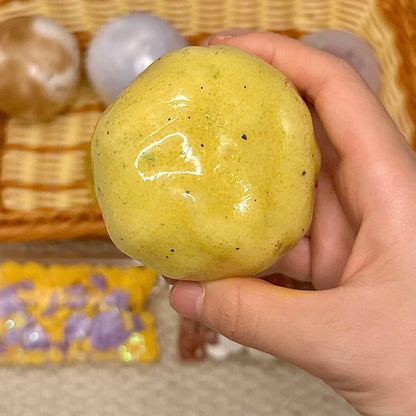 Black Pepper Slush Mashed Potato Ultra-thin Skin Stress Ball Toy