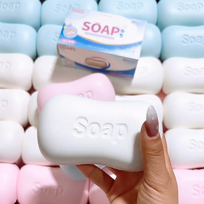 Super soft white cartoon soap 🫧 stress relief slow rising squishy