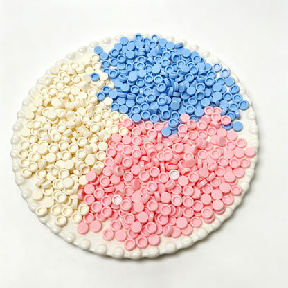 Round Building Blocks Craft Handmade Stress Ball Filling Materials (100g)