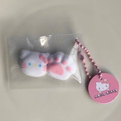 Hello Kitty Cat & Cat Paw Set Taba Squishy Toy