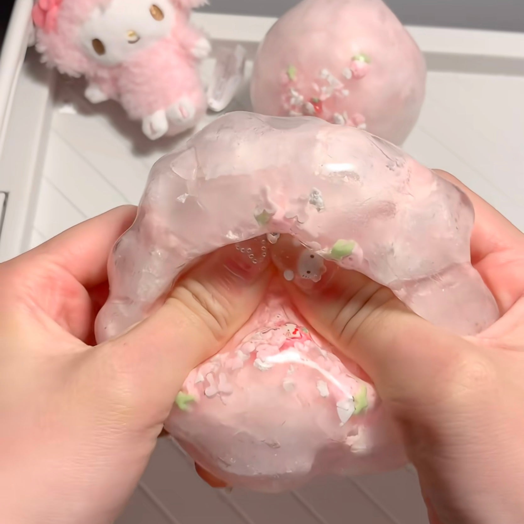 [PRESALE] Wax Crispy Shell Berry Yogurt Stress Relief Handmade Ball - Charming Cheese