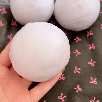 Crispy Shell Two-Tone Ice Cream Stress Relief Handmade Ball