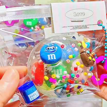 M&M’s lovely stress ball squishy toy pendant