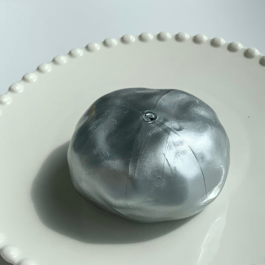 Silver Liquid Metal Ball Ultra-Thin Skin Moldable Petroleum Jelly