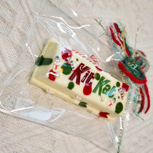 Christmas KitKat Chocolate Bar Taba Squishy