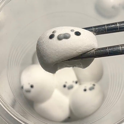 Creamy Soft Seal Puff Taba Squishy Toy