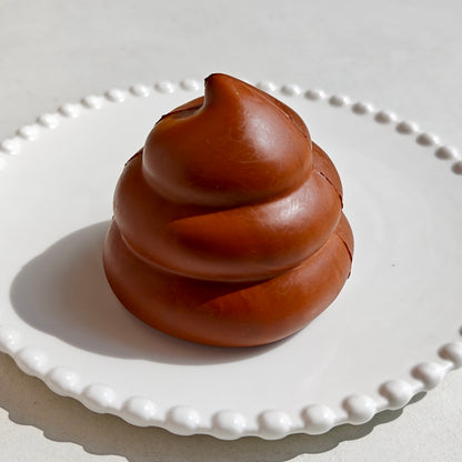 Cute Gold & Chocolate Poop Stress Relief Slow-rising Squishy