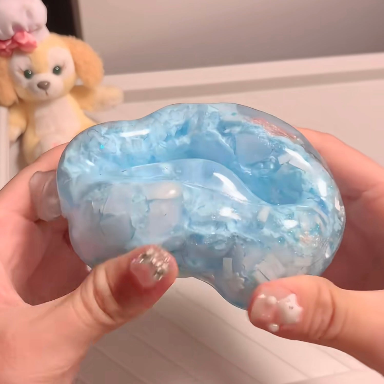 [PRESALE] Wax Crispy Shell Snow Island Stress Relief Handmade Ball - Charming Cheese