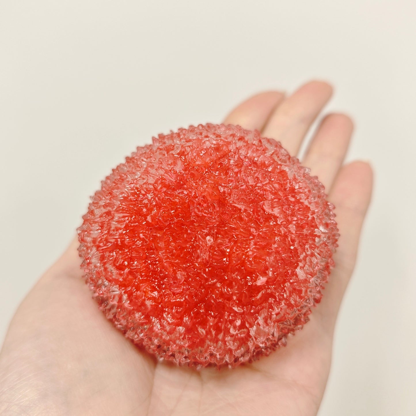 Icy Bayberry Stress Ball Handmade Fidget Toy - Charming Cheese