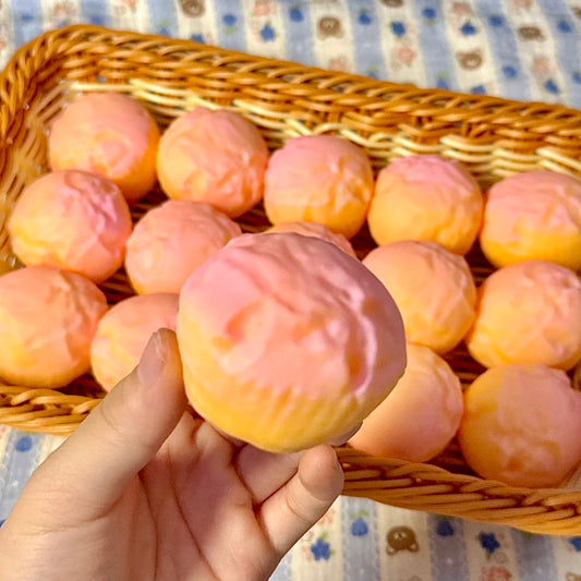 Crunchy Little Pink Cream Puffs Stress Ball Fidget Toy