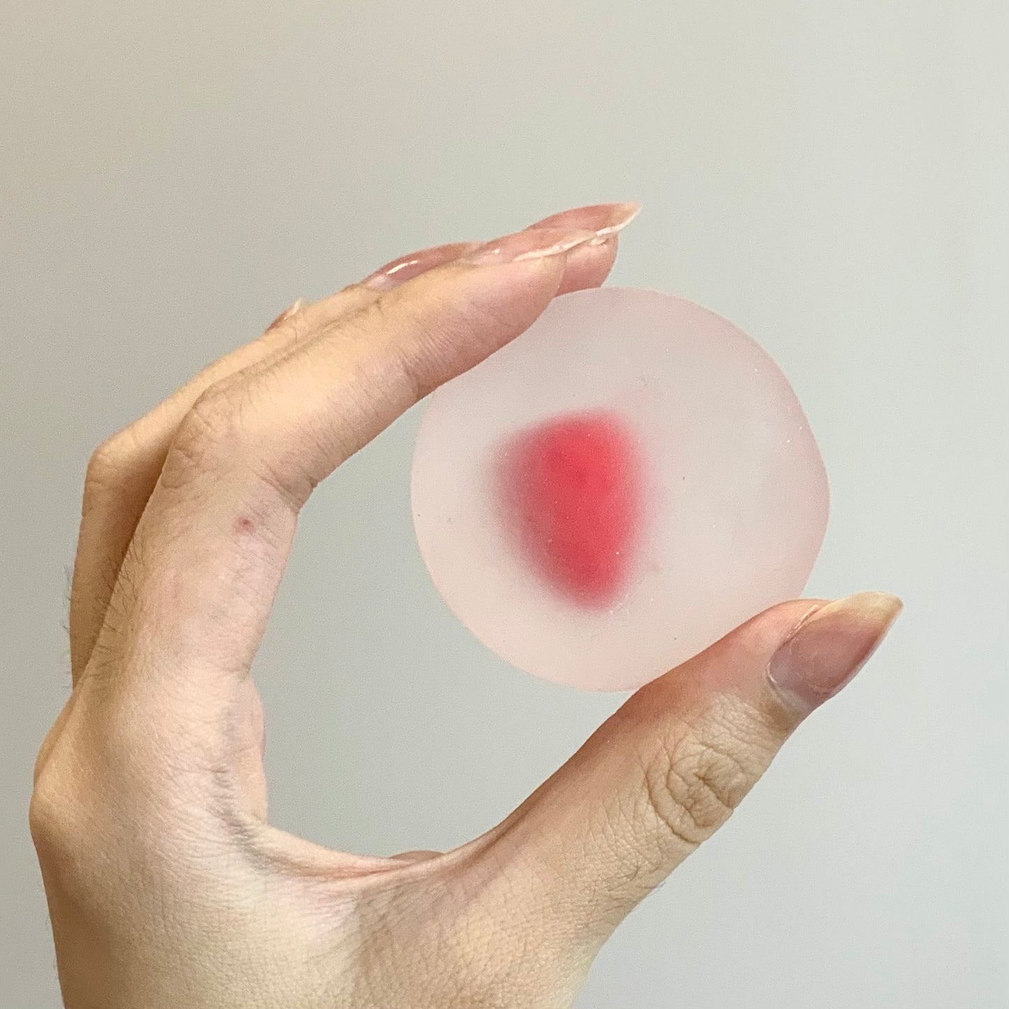 Strawberry Mochi Ball Ultra-Thin Skin Moldable Petroleum Jelly