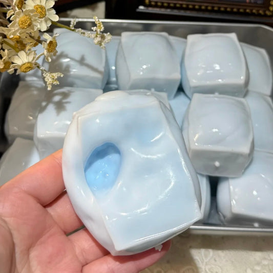 Crab Roe Pearl Tofu Stress-relieving Ball Fidget Toy - Charming Cheese