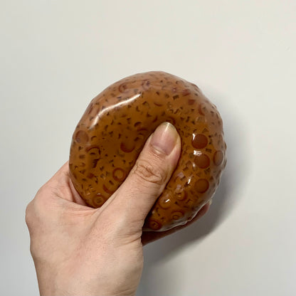 Chocolate Round Blocks Handmade Stress Ball (6cm)