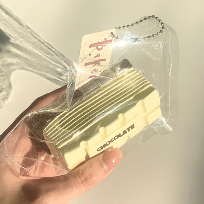 Butter Chocolate Clay-like Texture Taba Squishy Toy (around 130g)
