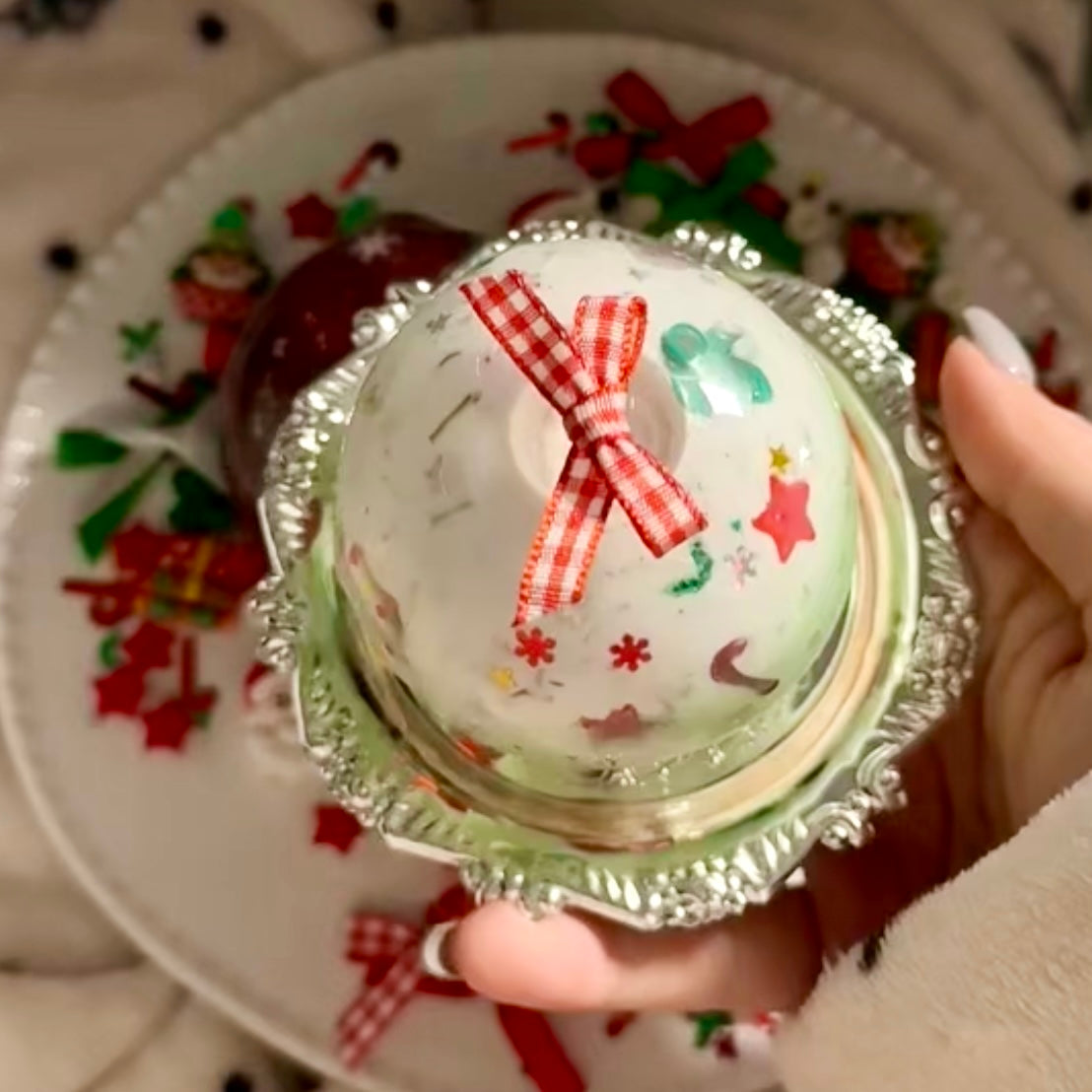 Crunchy Christmas Building Block Handmade Stress Ball