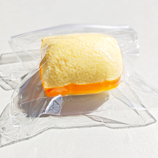 Toast Slices Building Block Handmade Stress Ball - Charming Cheese