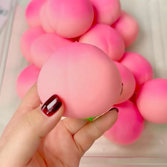 Crunchy Chubby Peach Stress Ball Fidget Toy