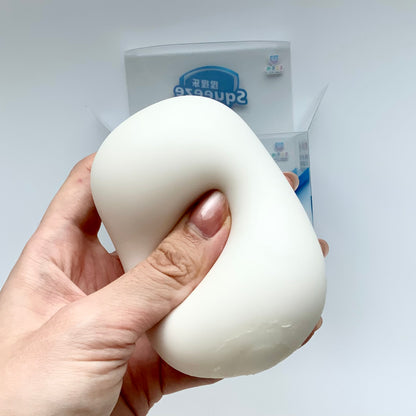 Soft Crispy White Soap Stress Ball Fidget Toy
