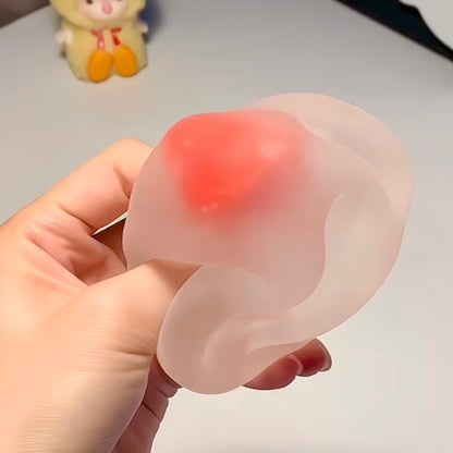 Strawberry Mochi Ball Ultra-Thin Skin Moldable Petroleum Jelly