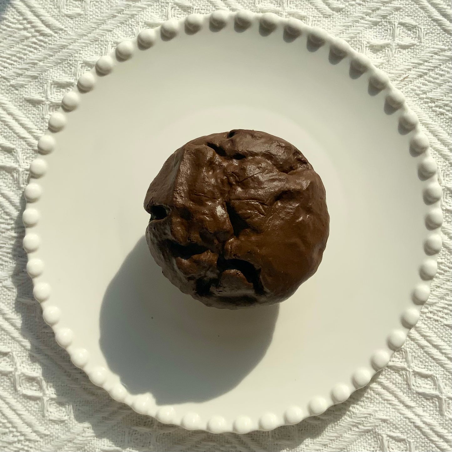 Chocolate muffin slow rising squishy toy