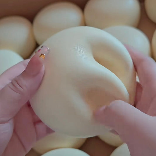 Dry Cheese Bun Slow Rising Squishy Toy