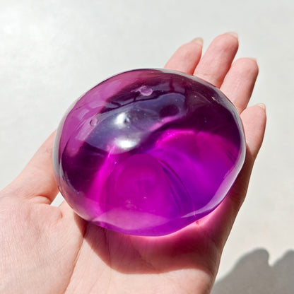 Green Grape /Purple Grape /Ocean Blue Coconut Oil Malleable Handmade Stress Ball