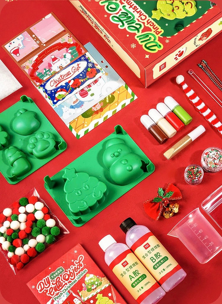 DIY Christmas Taba Squishy Materials Kit Gift