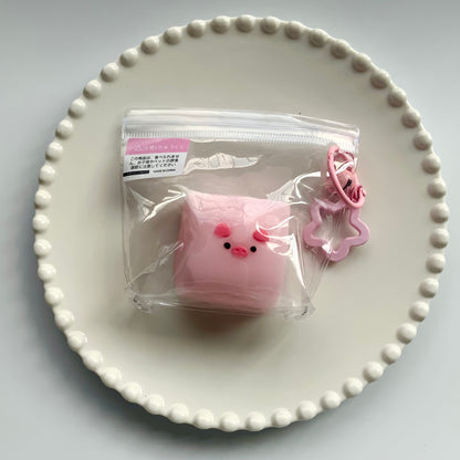 Square piggy/ bunny marshmallow taba squishy toy