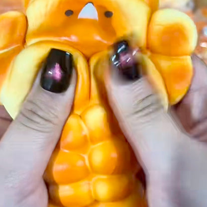 Strong Muscle Bear Slow-rising Squishy Toy - Charming Cheese