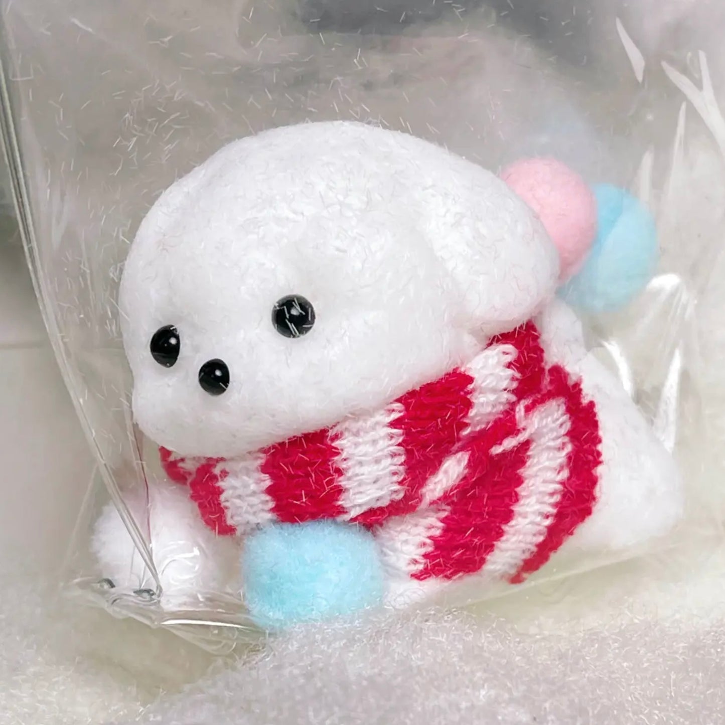 Bichon Frise puppy dog taba squishy toy - Charming Cheese