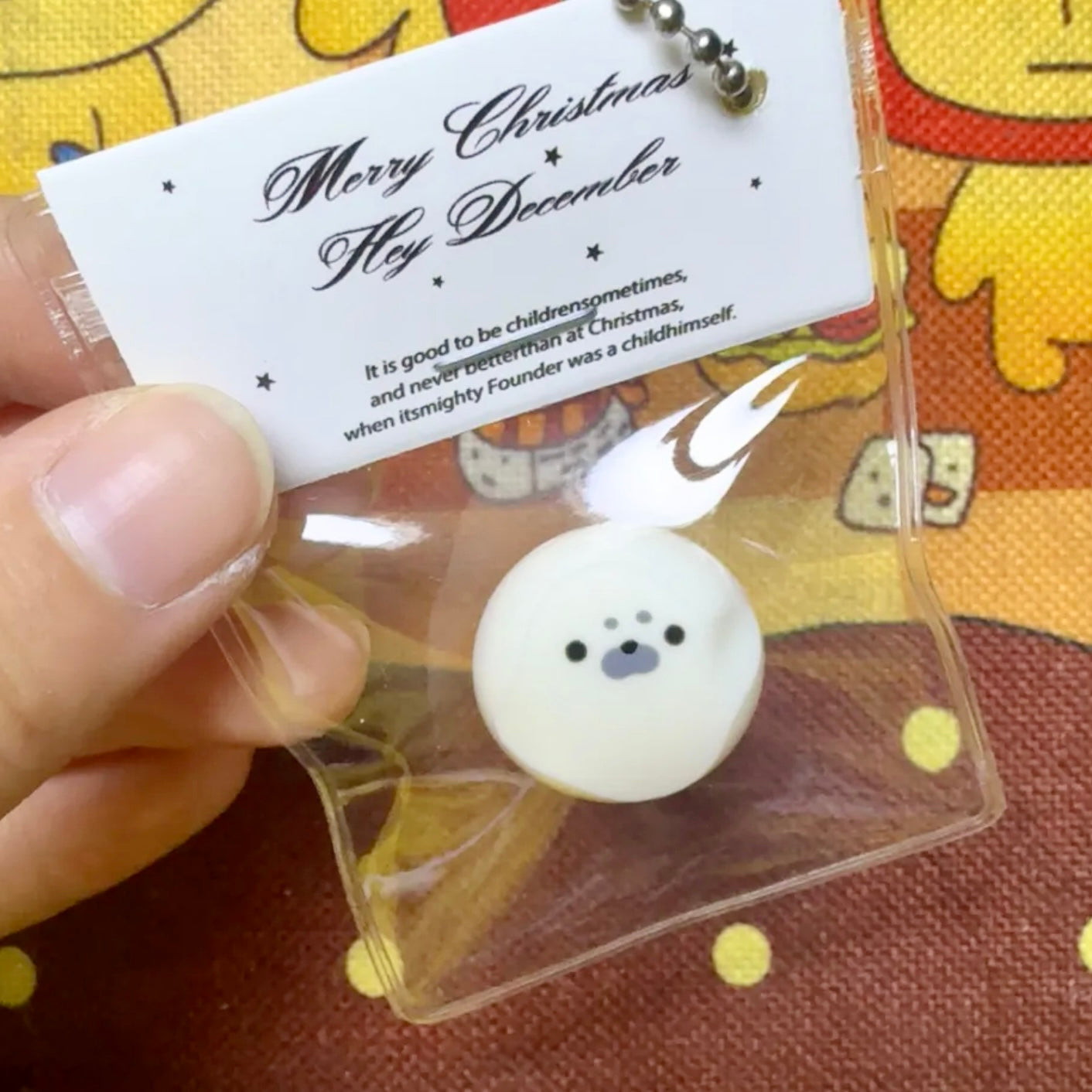Cute Soft Seal Puff Taba Squishy Toy