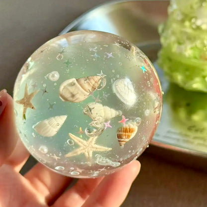 Morning Beach Coconut Oil Stress Ball Toy (6cm ball skin)