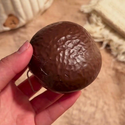 Moldable chocolate pie stress ball fidget toy