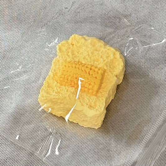 Corn Toast Slice Taba Squishy Toy (60g) - Charming Cheese